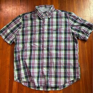 Chaps Short Sleeve Button Down